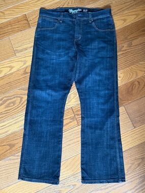 Wrangler Retro Slim Boot Cut Dark Blue Men’s Jeans 34x30